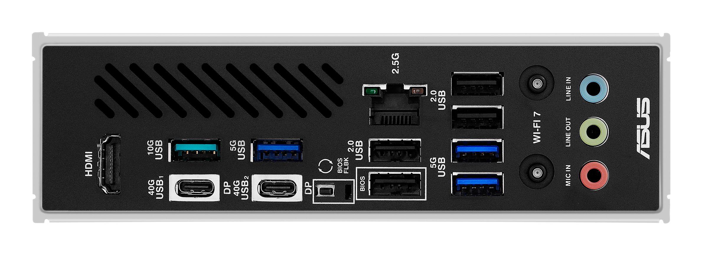 Motherboard ASUS X870 MAX GAMING WIFI7 (AM5 - ATX - Duplo canal - Multicor), miniatura 8
