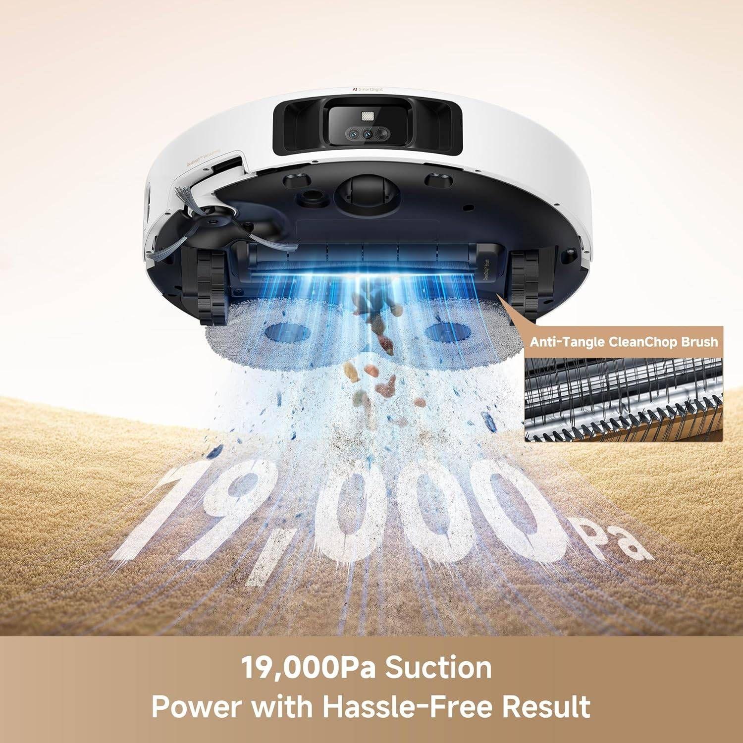 Robot Aspirador MOVA P50 Ultra (19 000 Pa - 0,3 l - 180 min - Branco), miniatura 2