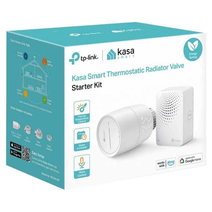 Kit Válvula Termostática Inteligente TP-LINK Kasa KE100 (Policarbonato - Branco) — miniatura 3