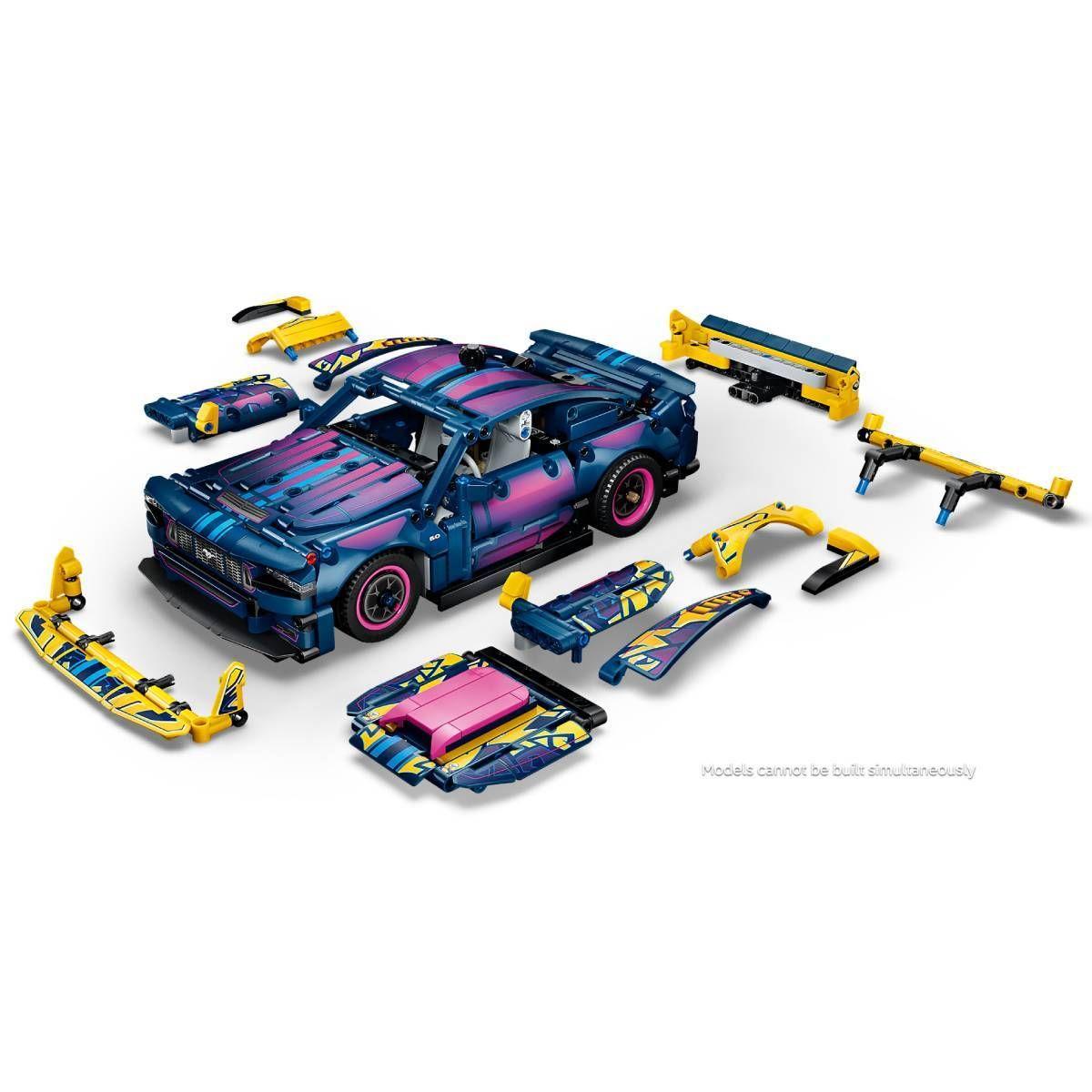 LEGO 42236 Technic Carro de Garagem Personalizada Ford Mustang GT (10+ anos - 973 peças) — miniatura 5