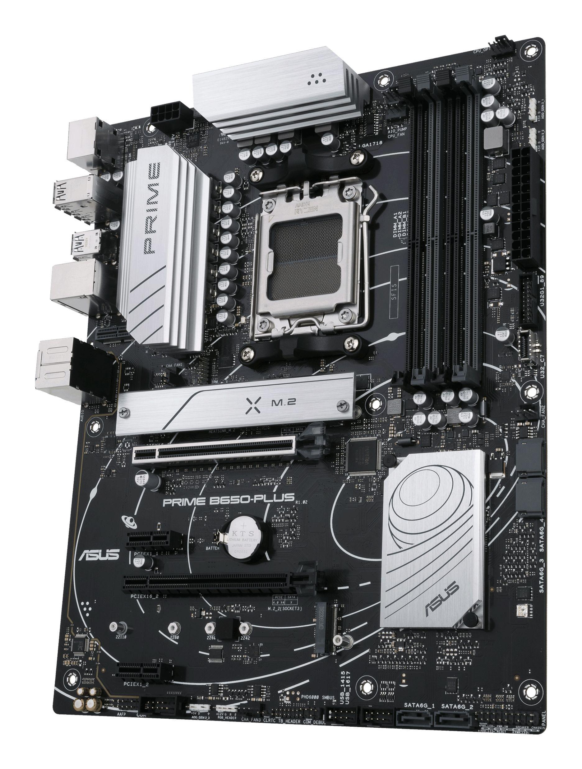 Motherboard ASUS PRIME B650-PLUS-CSM (AM5 - AMD Ryzen 7000 Series - ATX) — miniatura 5