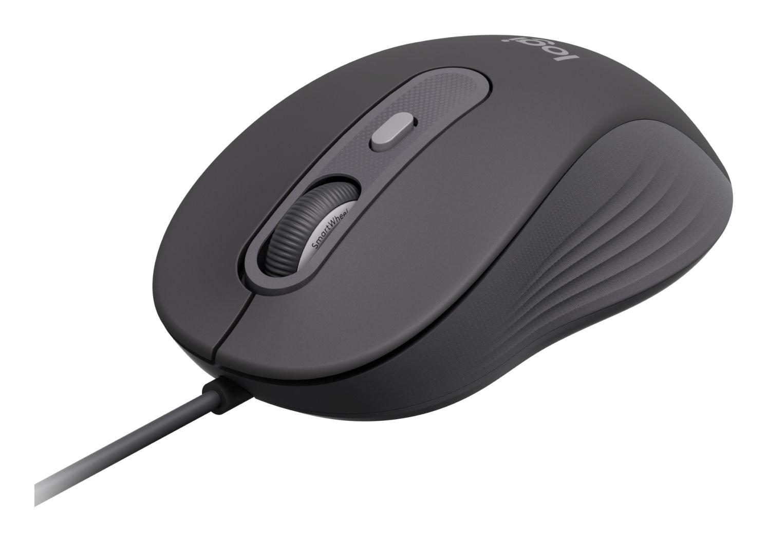 Rato LOGITECH Signature M520 L for Business (Ambidestro - 4000 DPI - Ótico - Grafite) — miniatura 3