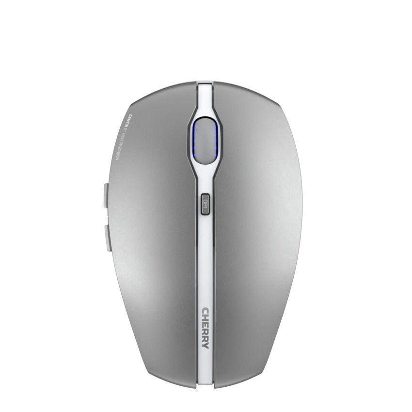 Rato CHERRY GENTIX BT JW-7500-20 (Ambidestro - 2000 DPI - Ótico - Cinzento)