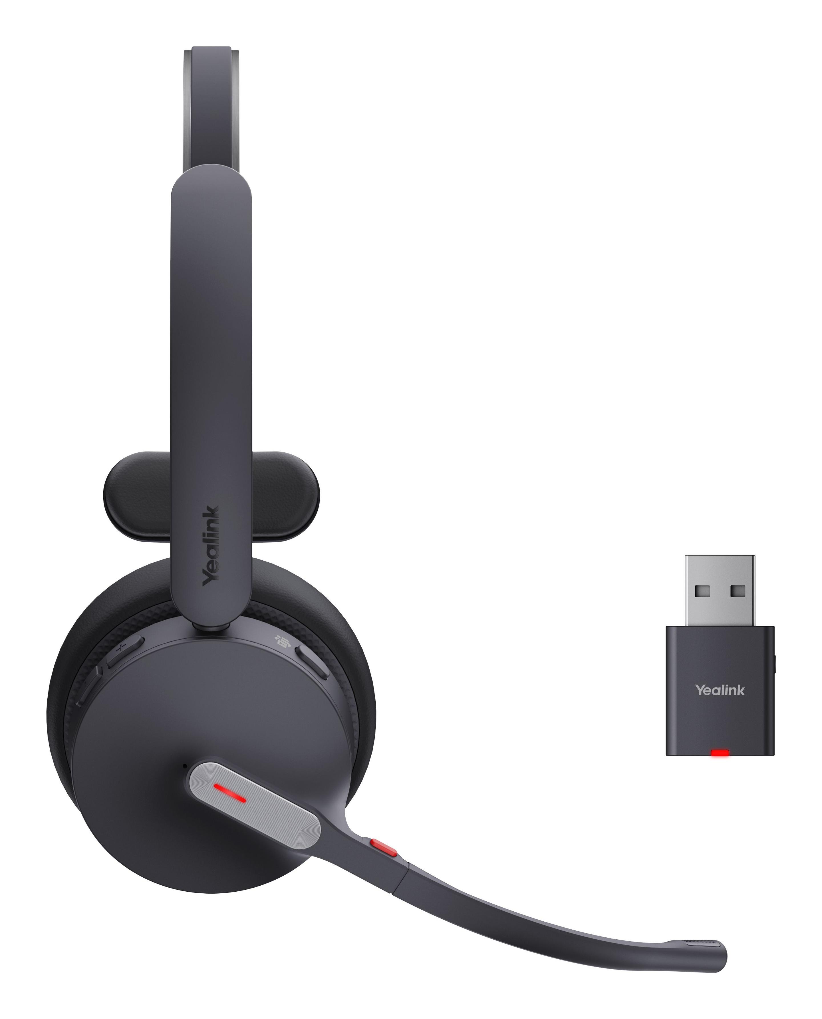 Headset YEALINK WH64 Hybrid Mono UC/Teams (Monofónico - Sem fios - Supra-aural - Preto), miniatura 2