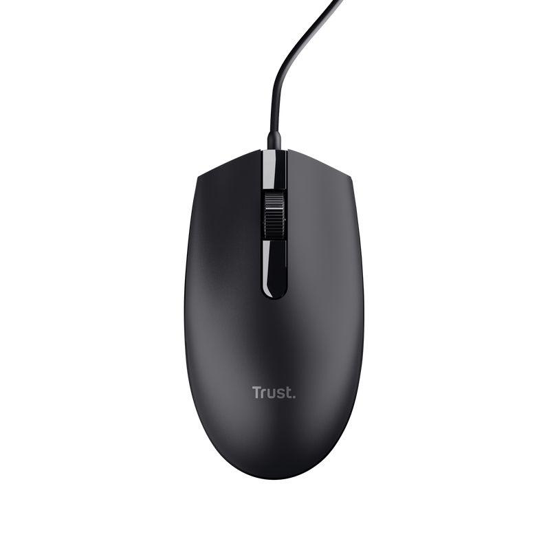 Rato TRUST TM-101 Eco (Ambidestro - 1200 DPI - Ótico - Preto) — miniatura 2