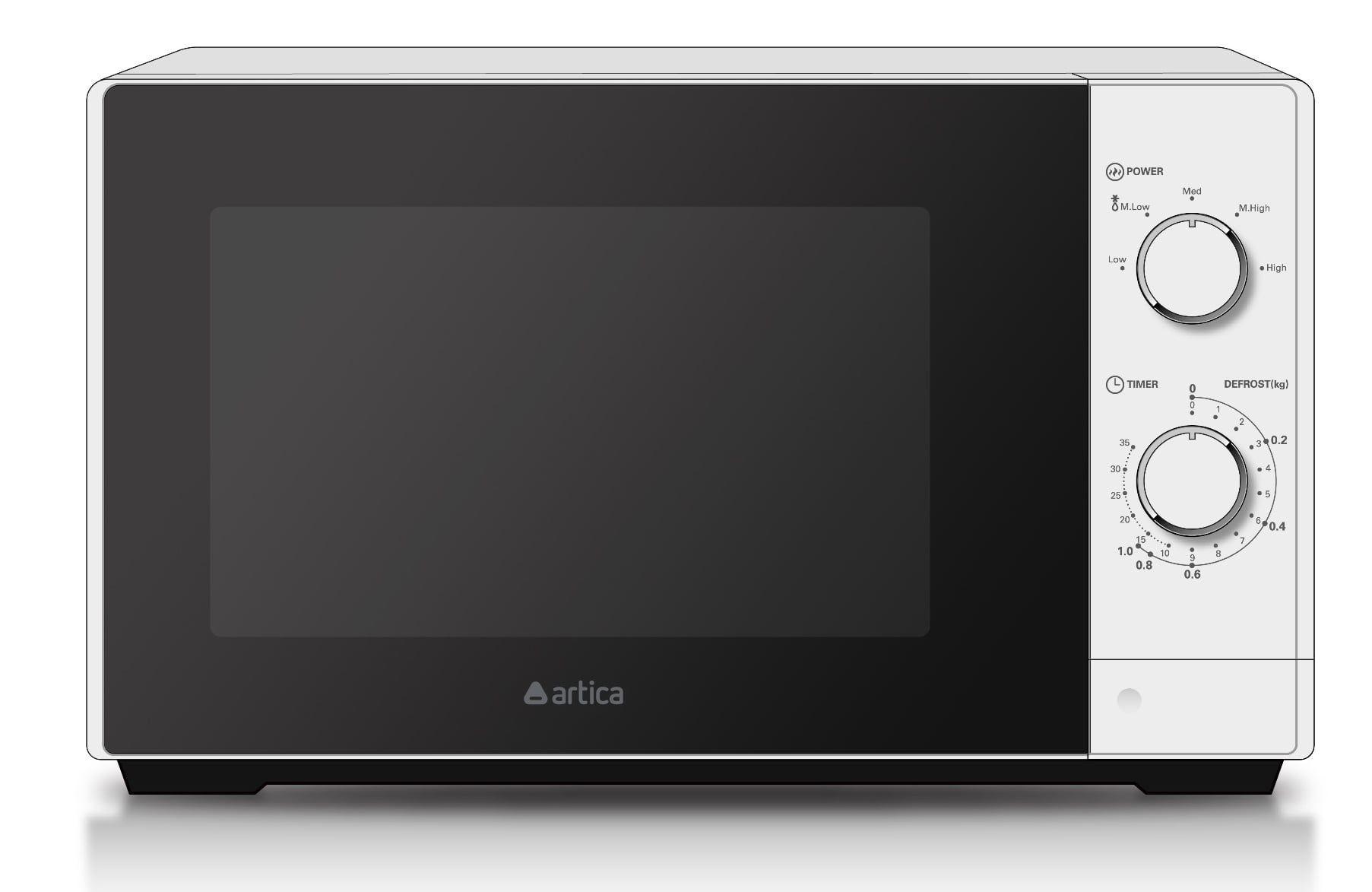 Micro-ondas ARTICA AMW210W (20 L - Altura 25,82 cm - Branco)