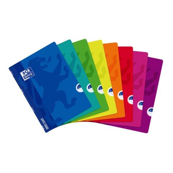 Caderno Agrafado OXFORD School Classic Openflex A4 (Plástico - Cores Sortidas)
