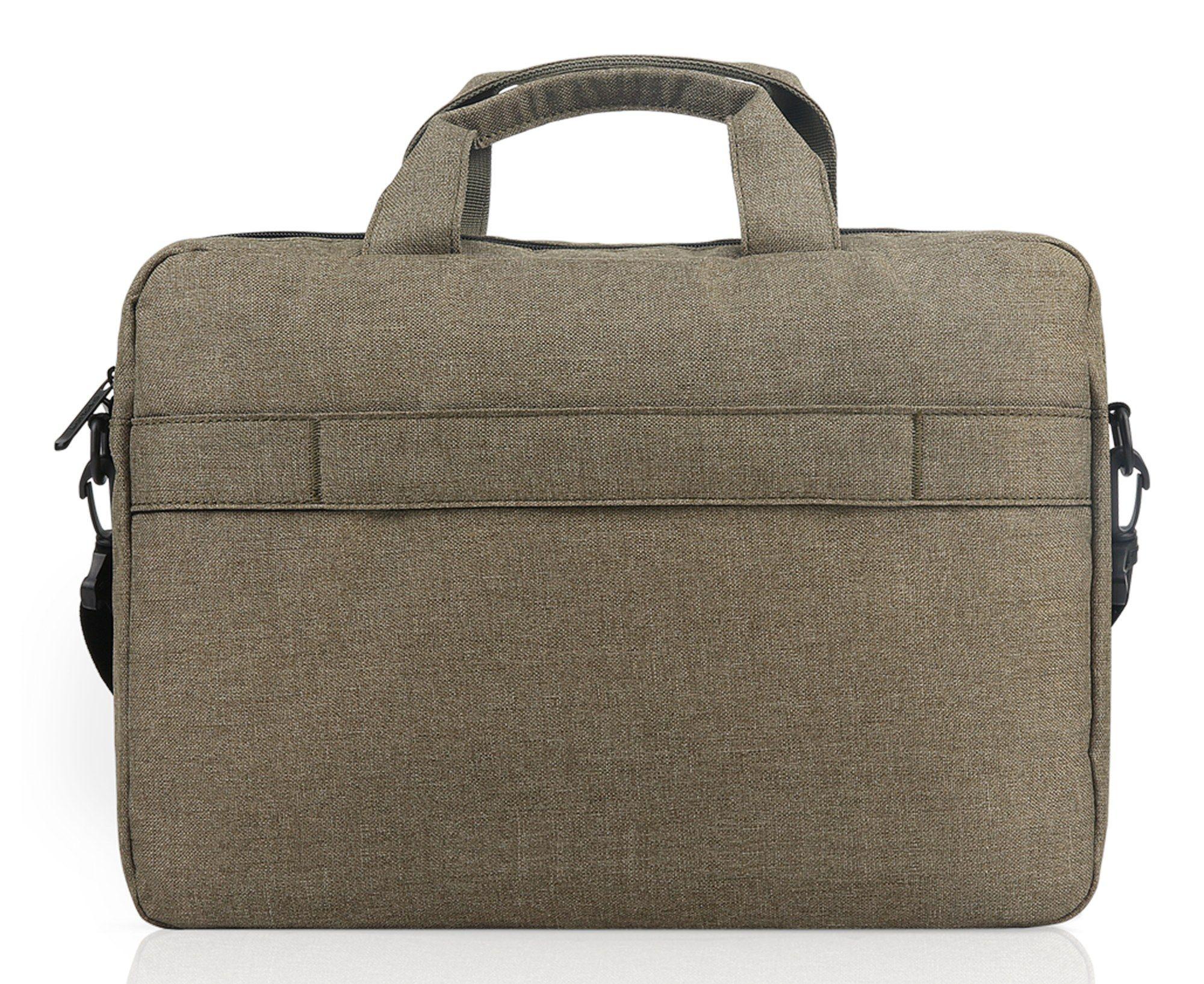 Mala para Portátil LENOVO Casual Toploader T210 (15,6" - Poliéster - 39,6 cm - Verde) — miniatura 3