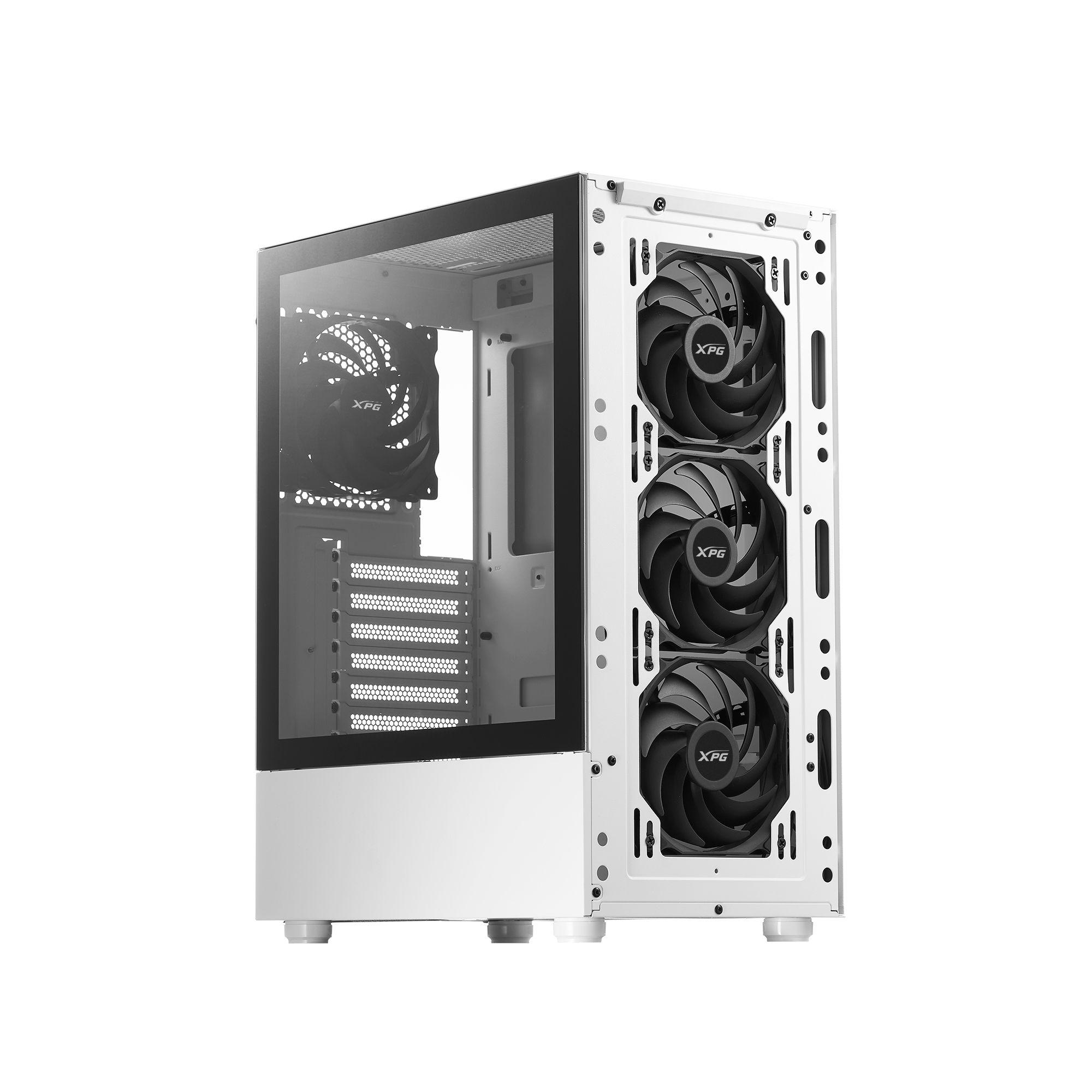 Caixa PC XPG VALOR MESH (ATX, Micro ATX, Mini-ITX - Midi Tower - 16,6 cm - Branco) — miniatura 4