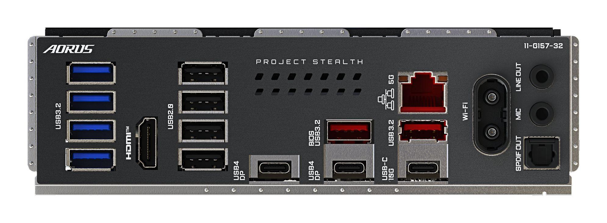 Motherboard GIGABYTE X870 AORUS STEALTH (AM5 - ATX - Duplo canal - Preto), miniatura 6
