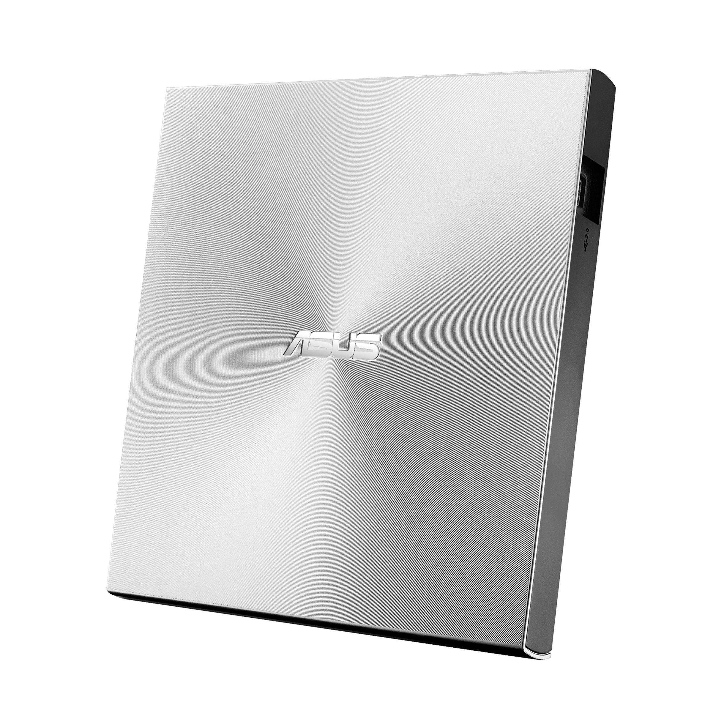 Gravador de DVD Externo ASUS ZenDrive U8M SDRW-08U8M-U (Prateado) — miniatura 3