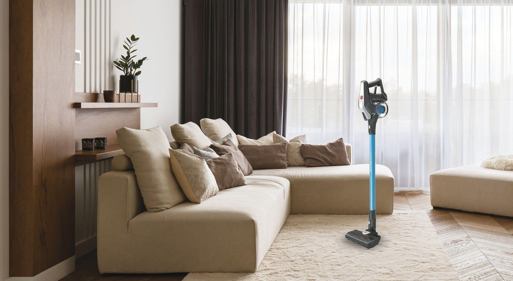 Aspirador Vertical 2 em 1 HOOVER HF322TP (Altura 115 cm - Cinzento), miniatura 3