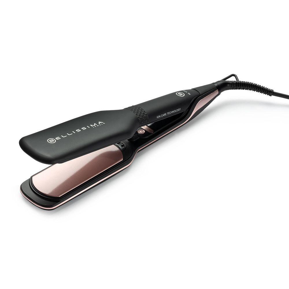 Ferro de Alisar Cabelo BELLISSIMA Creativity XL ION (Cerâmica - Preto e Rosa)