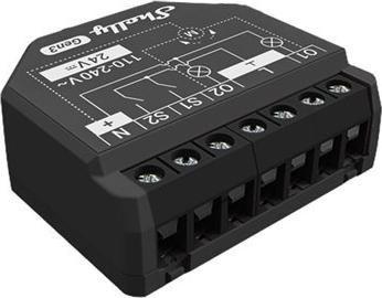 Módulo de Automação SHELLY 2PM Gen3 (Plástico - Preto)