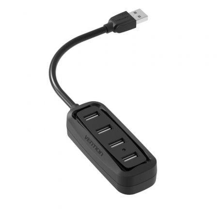Hub USB VENTION VAS-J43-B015 (0,15 m - Preto)