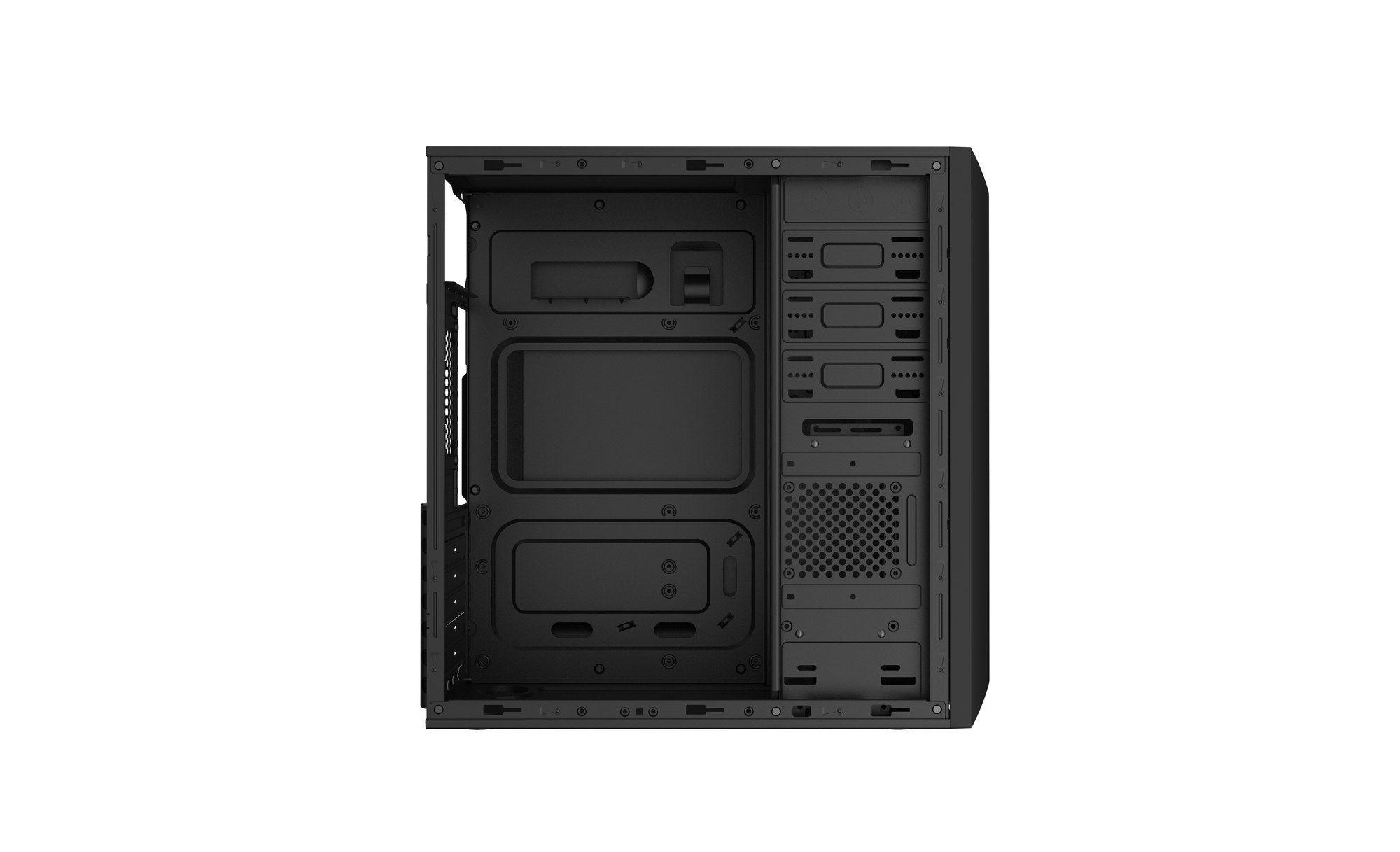 Caixa Semitorre ATX COOLBOX F750 (Caixa de computador semitorre - Preto) — miniatura 4
