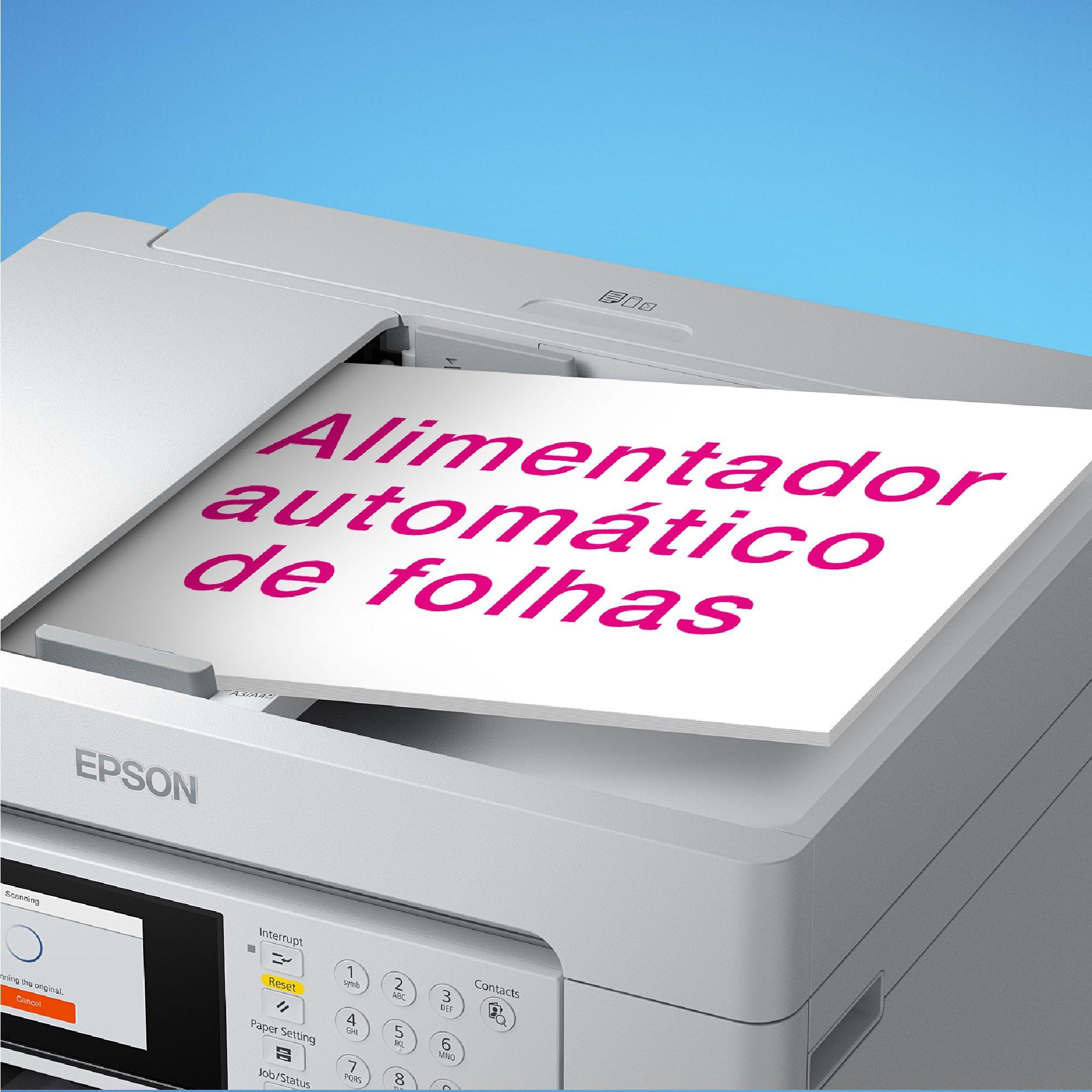 Impressora Multifunções EPSON EcoTank Pro ET-16685 (A3 - Impressão a cores - 250 folhas - Branco) — miniatura 9