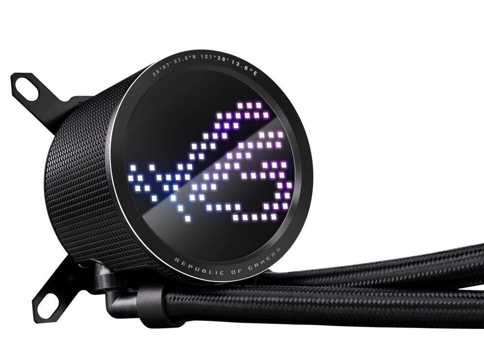 Sistema de Refrigeração Líquida para CPU ASUS ROG Ryuo III 240 ARGB (120 mm - 2200 RPM - Azul, Verde, Vermelho - Preto) — miniatura 5