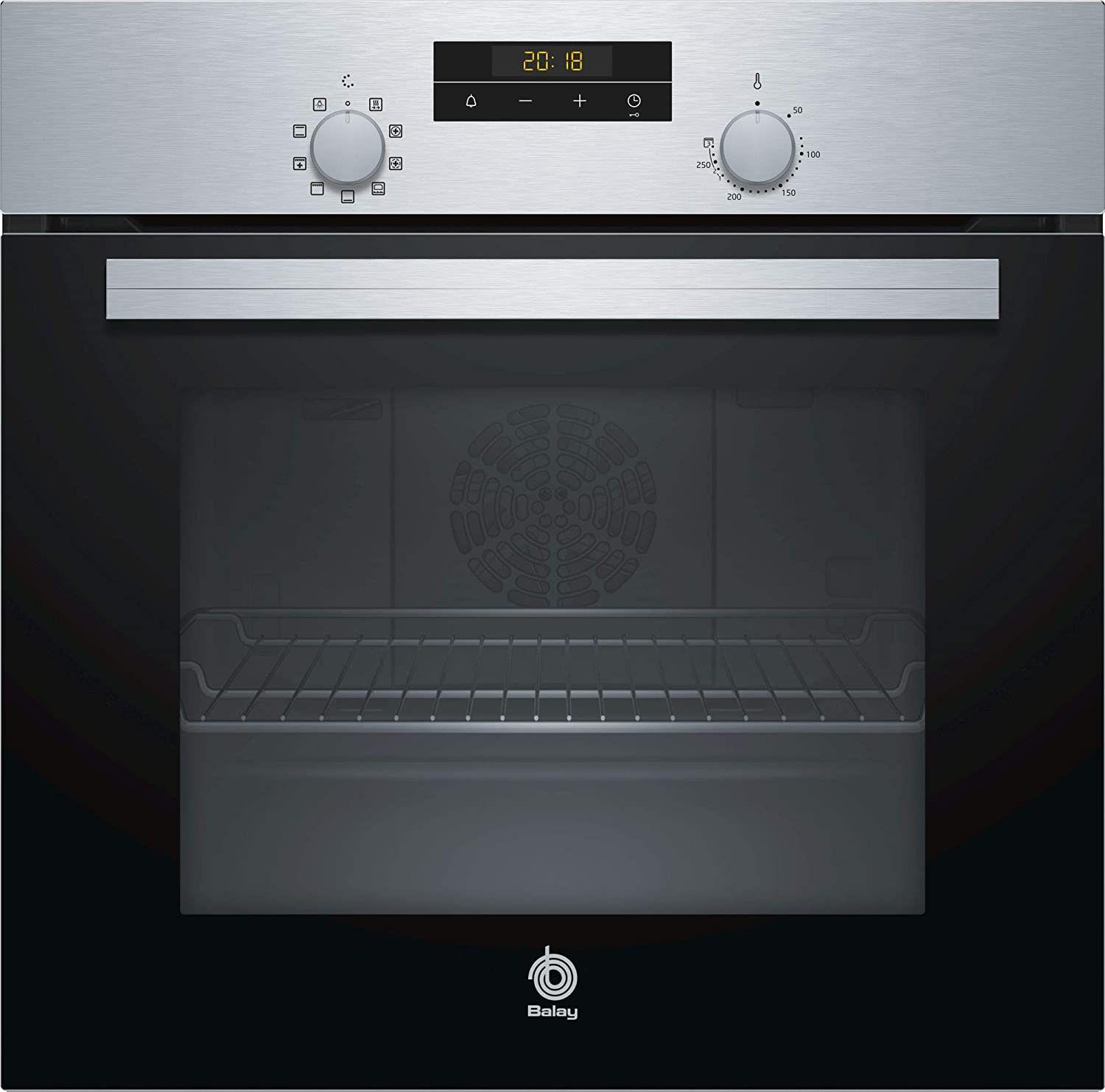 Forno de Encastre BALAY 3HB2030X0 (Forno elétrico - 66 L - Hidrolítica - Inox e Preto)