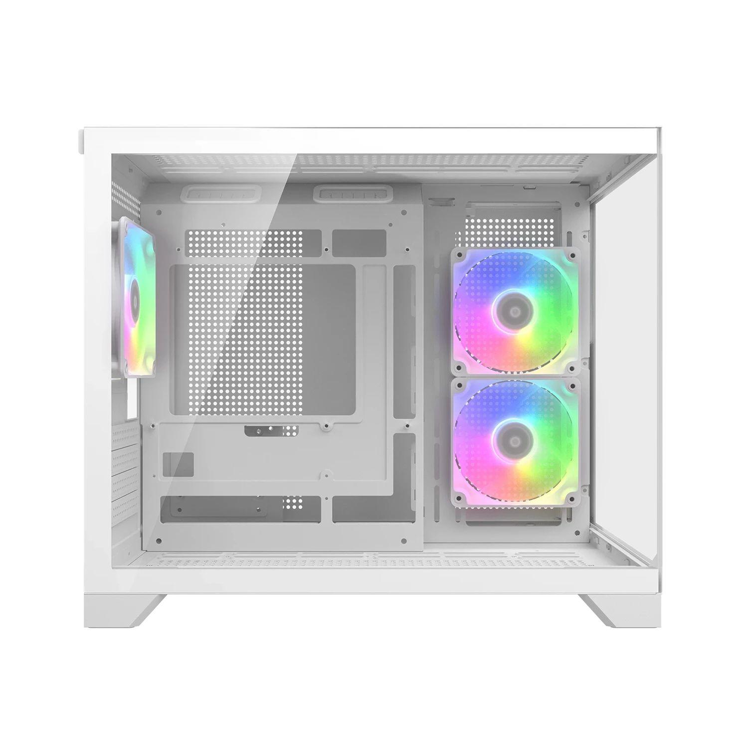 Caixa de Computador COUGAR FV150 ARGB (Micro ATX, Mini-ITX - Mini Tower - 170 mm - Branco) — miniatura 4
