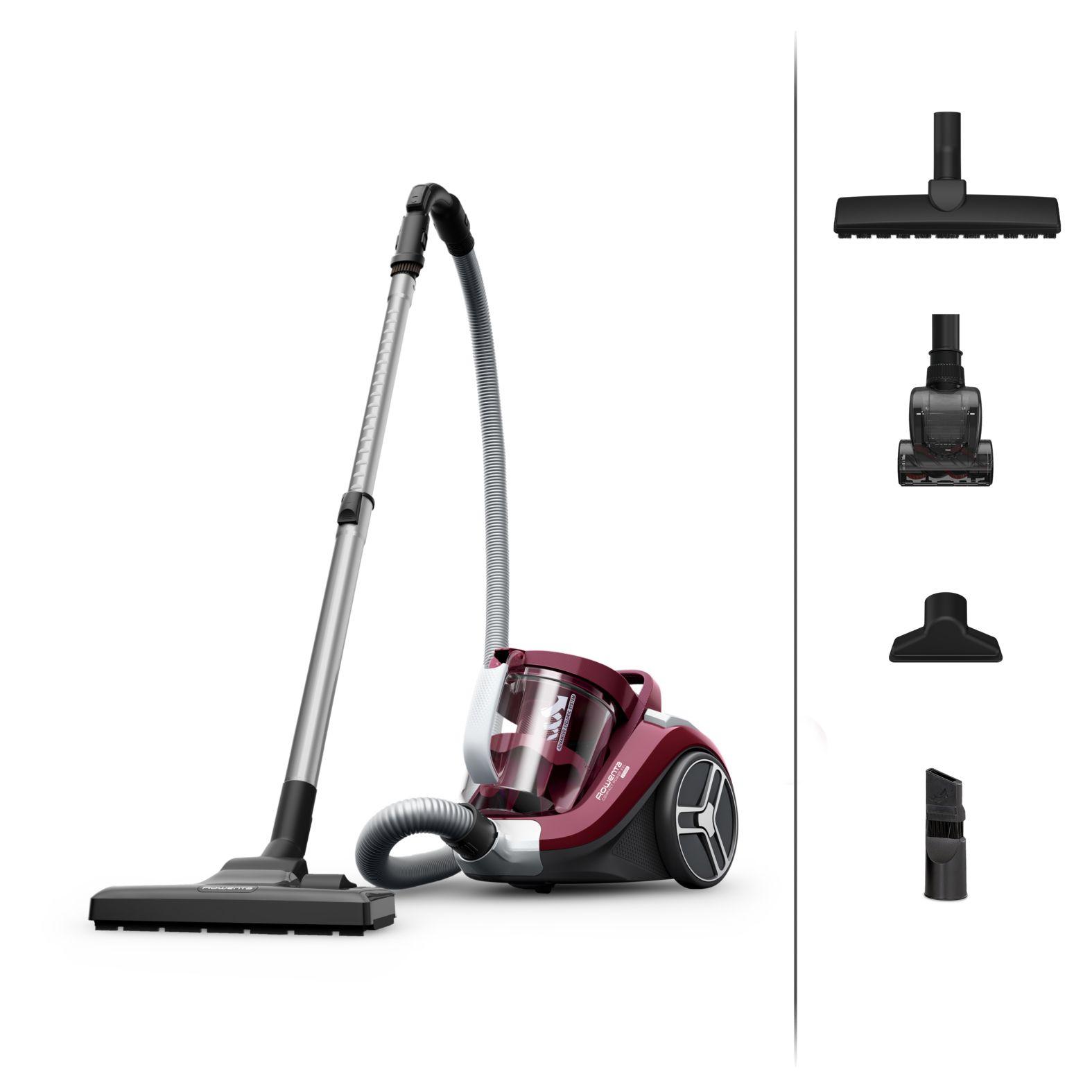 Aspirador Sem Saco ROWENTA Compact Power XXL RO4B63EA (Altura 29,1 cm - 2,5 l - Sem bolsa - Vermelho)