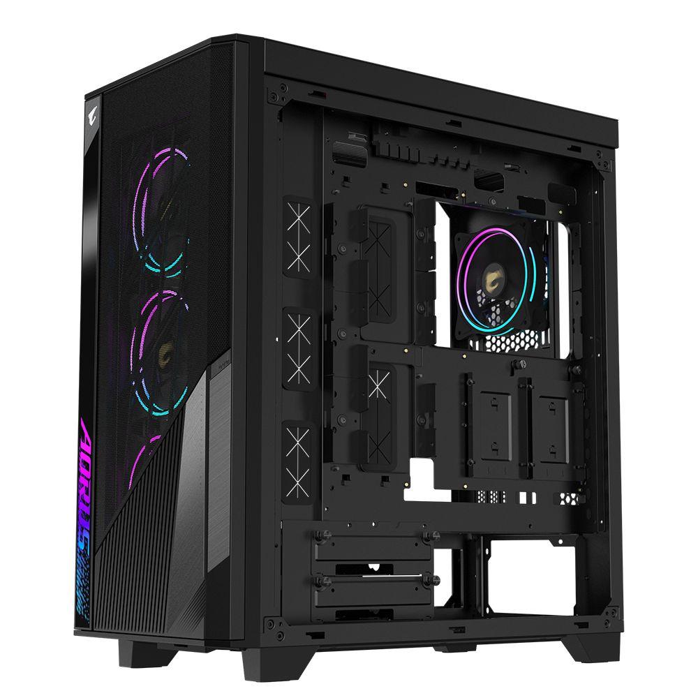 Caixa PC GIGABYTE GB-AC500G ST (Midi Tower - Vidro, Plástico, Aço - Preto), miniatura 7