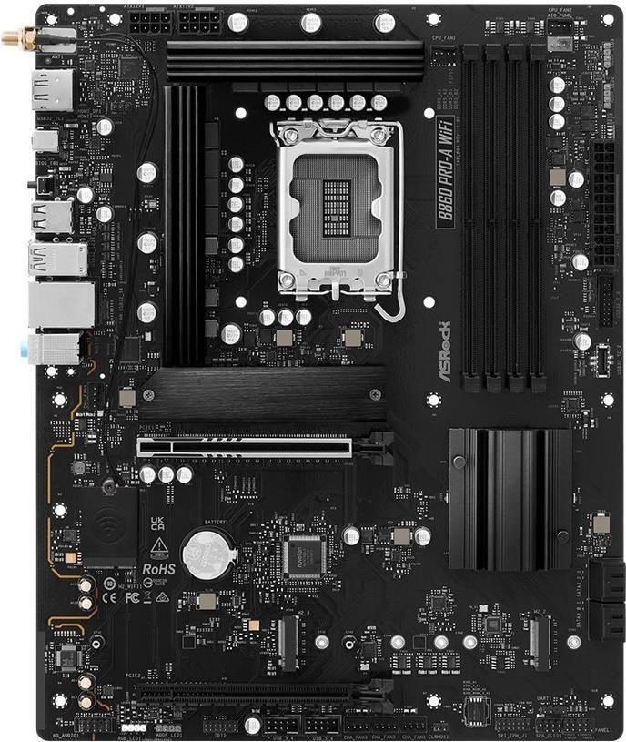 Motherboard ASROCK B860 Pro-A WiFi (LGA 1851 - ATX - Duplo canal)