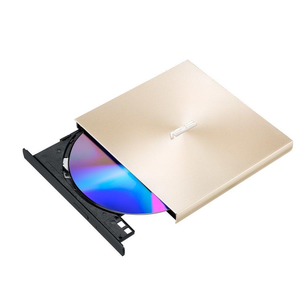 Unidade Ótica Externa ASUS ZenDrive U9M SDRW-08U9M-U (Dourado) — miniatura 5