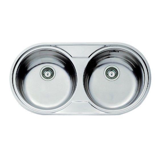 Lava-Loiça de Encastre TEKA DR-80 2C (Inox - Inox) — miniatura 2