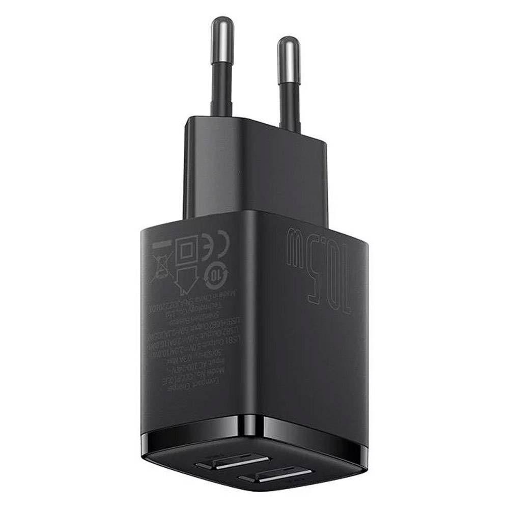 Carregador BASEUS Compact 2U (Preto) — miniatura 5