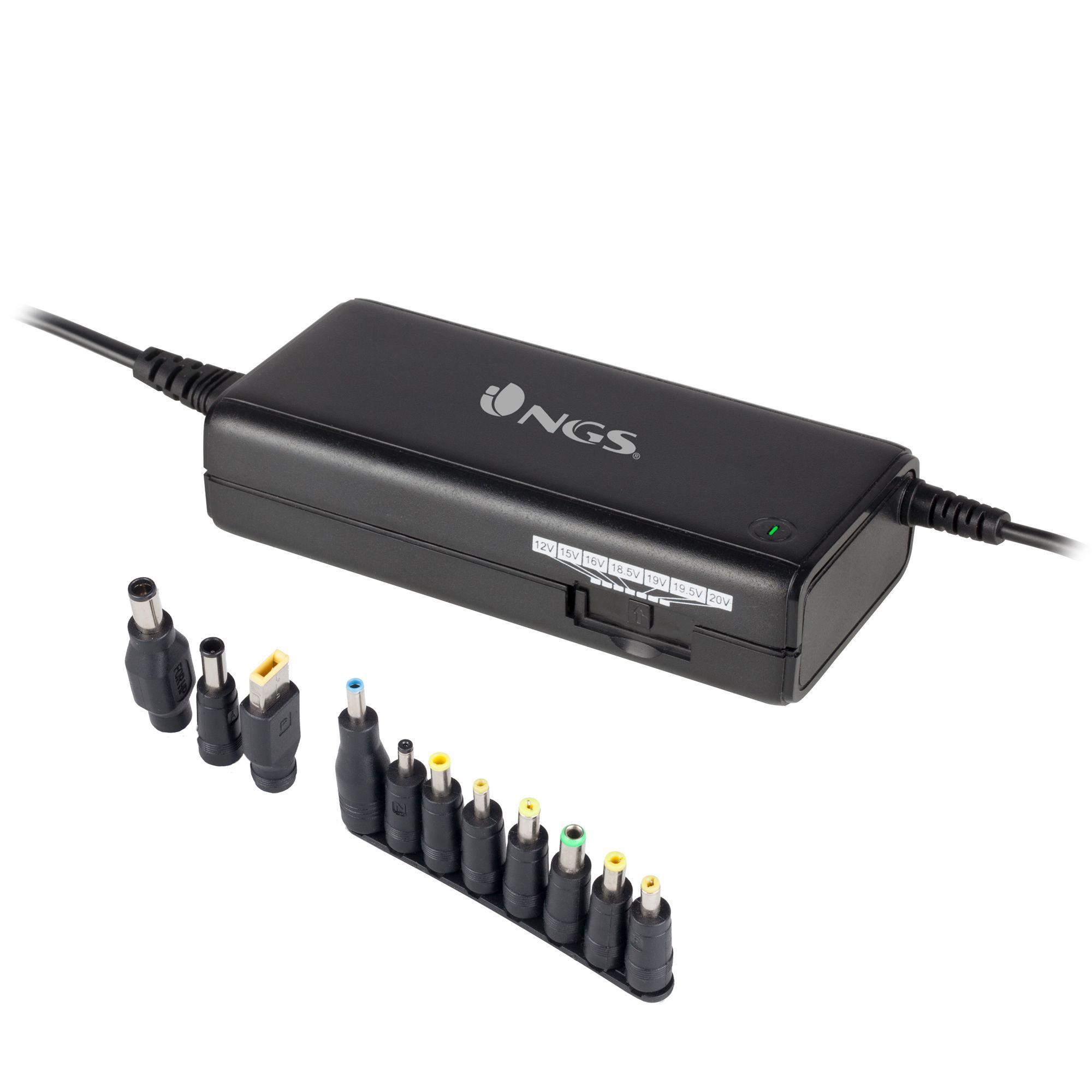 Carregador de Portátil NGS Ban (Qualquer marca - Preto)