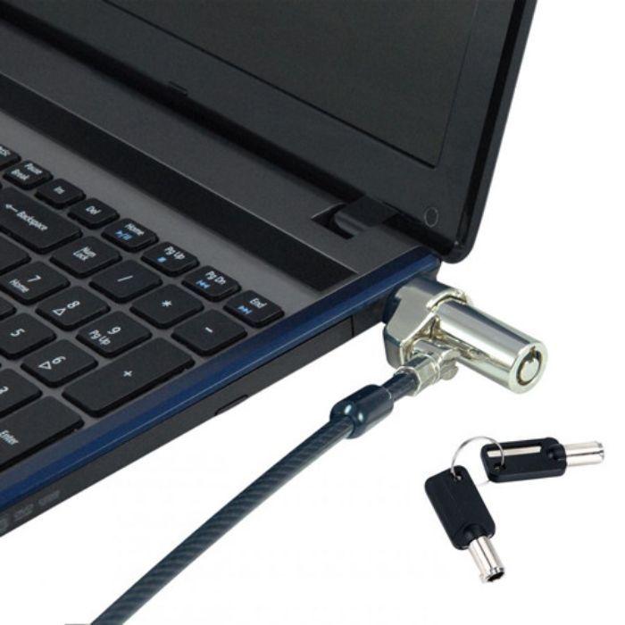 Cadeado de Segurança para Portátil CONCEPTRONIC CUSTODIO02BN (Nano Lock - 1,8 m - Preto) — miniatura 3