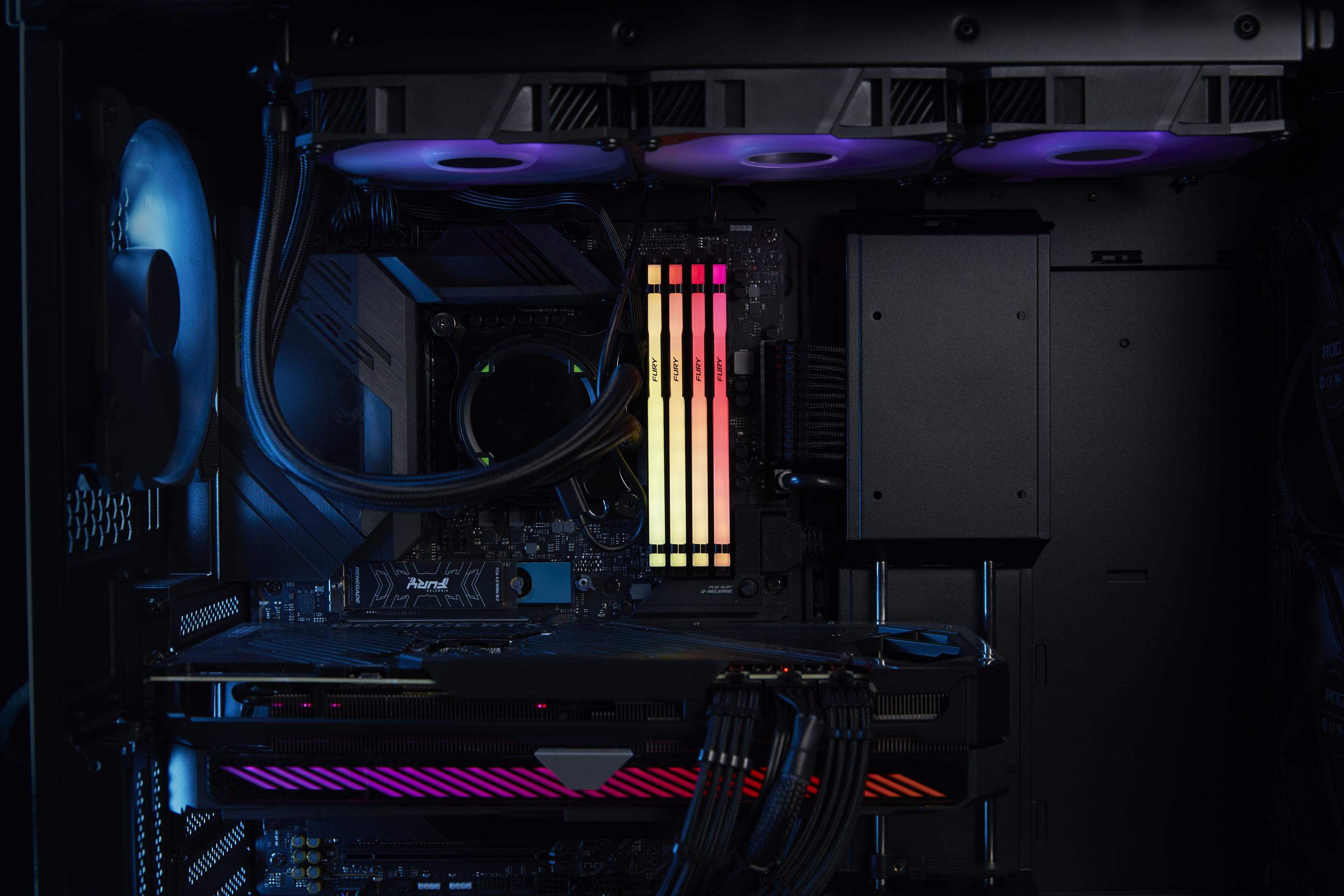 Memória RAM KINGSTON FURY Beast RGB KF560C36BBE2A-16 (6000 MHz - 16 GB - DIMM) — miniatura 6