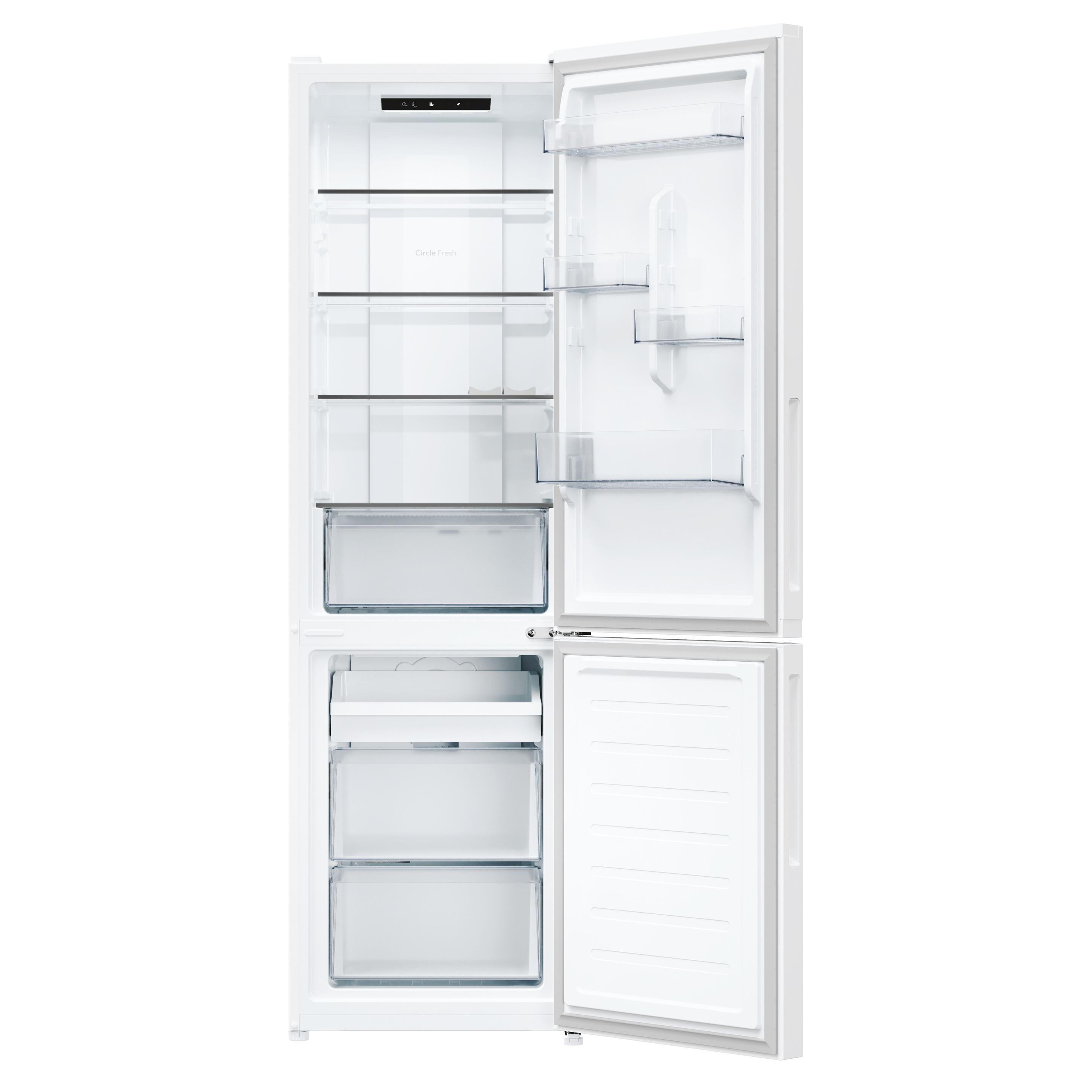 Frigorífico Combinado Independente CANDY CNCQ2T518EW (279 L - 182,5x54,5x60,2 cm - 55 cm - Branco), miniatura 3