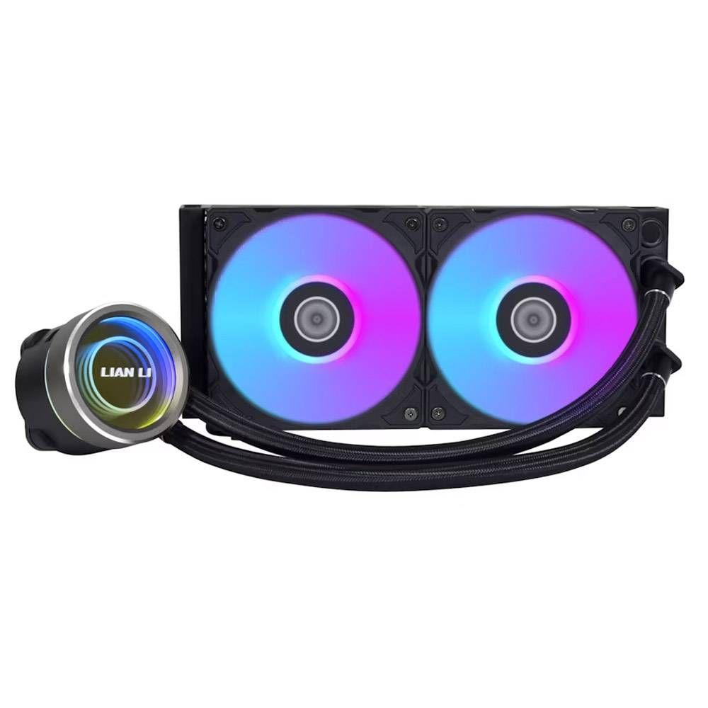 Sistema de Refrigeração Líquida AIO para CPU LIAN LI Galahad II Trinity 240mm (120 mm - 2450 RPM - 2,7 cm - Preto) — miniatura 3
