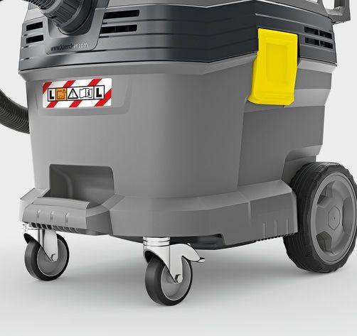 Aspirador Industrial KÄRCHER NT 30/1 Tact L (Altura 58 cm - 25,4 kPa - 30 L - Cinzento/Preto/Amarelo), miniatura 3