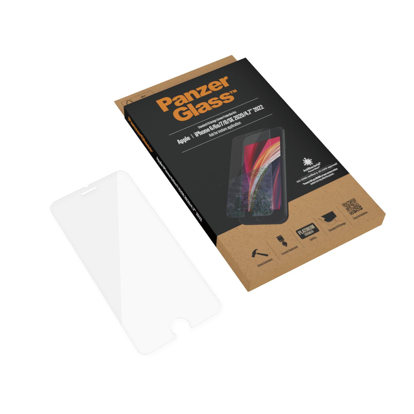 Película Protetora de Ecrã PANZERGLASS 2684 (Telemóveis/smartphones - 4,7" - Apple - Transparente) — miniatura 5
