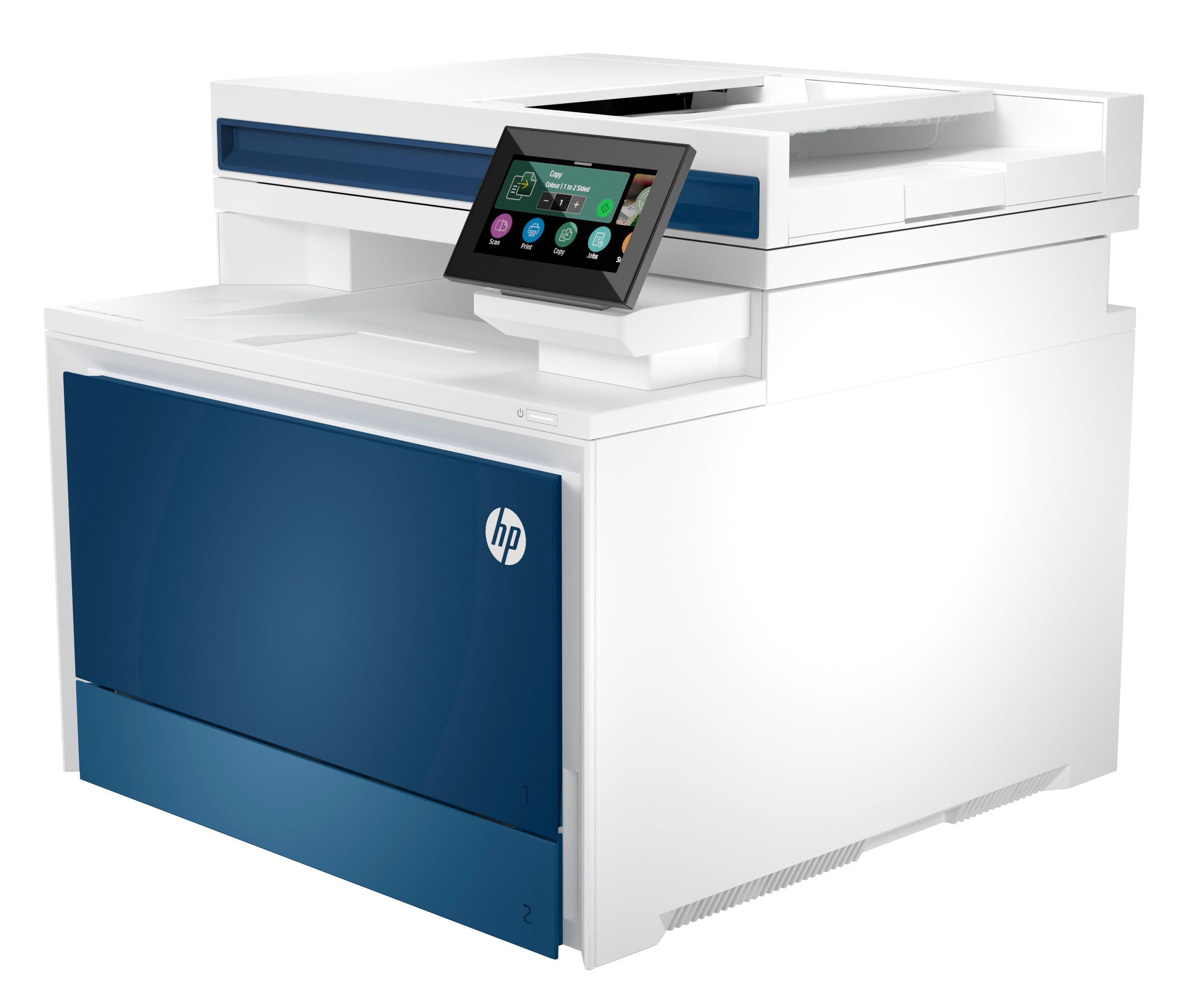Impressora Multifunções HP Color LaserJet Pro 4302fdn (A4 - Impressão a cores - 300 folhas - Azul e Branco), miniatura 6