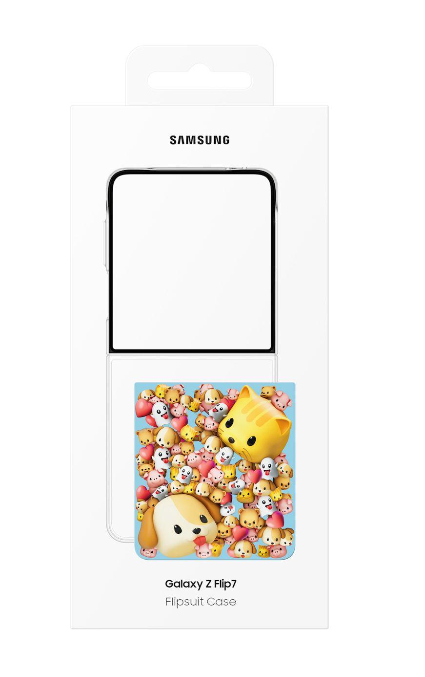 Capa Flipsuit SAMSUNG EF-ZF766CTEGWW (Silicone - Transparente), miniatura 6