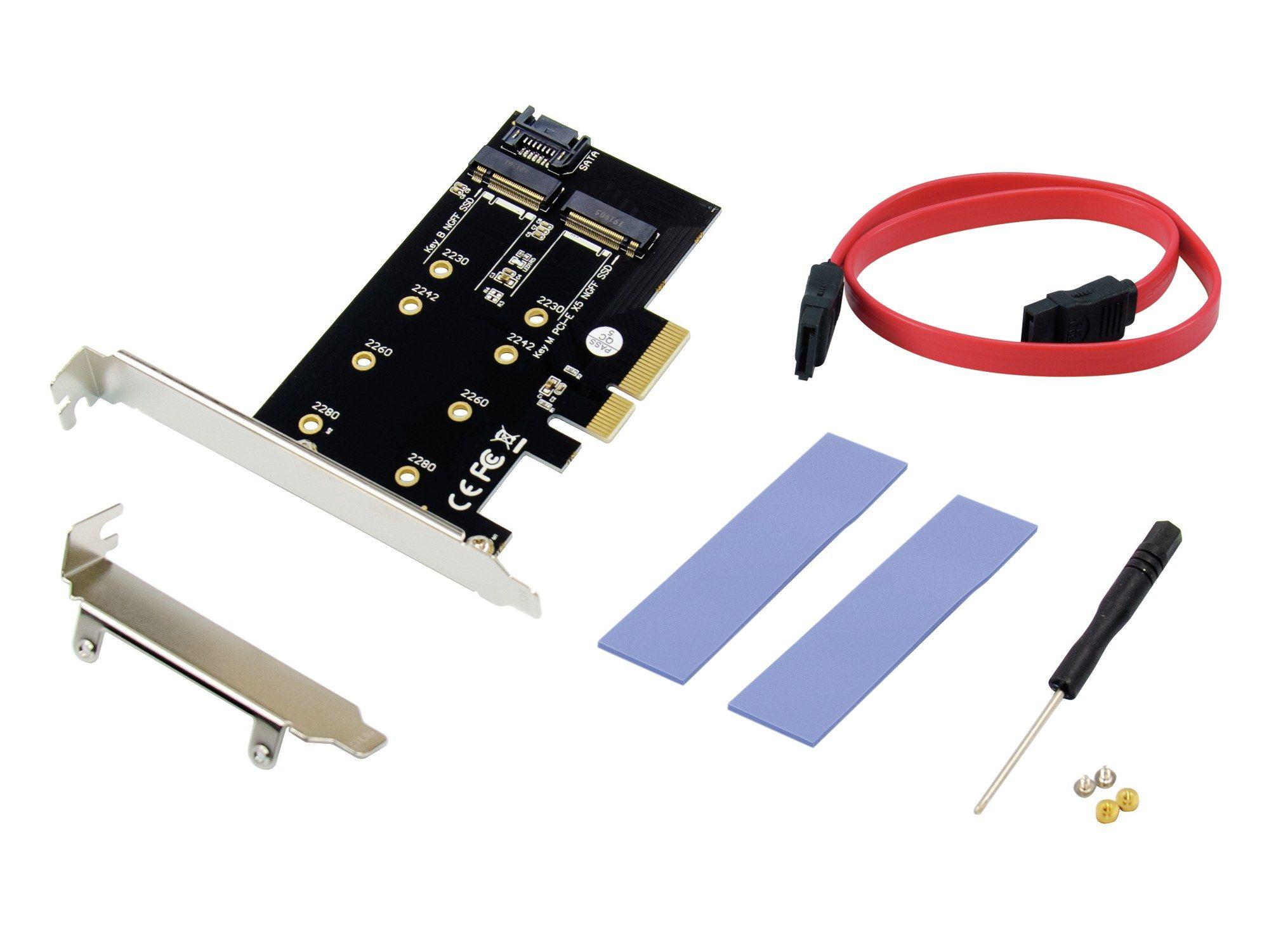 Placa Controladora PCIe CONCEPTRONIC EMRICK04B (JMB585) — miniatura 2