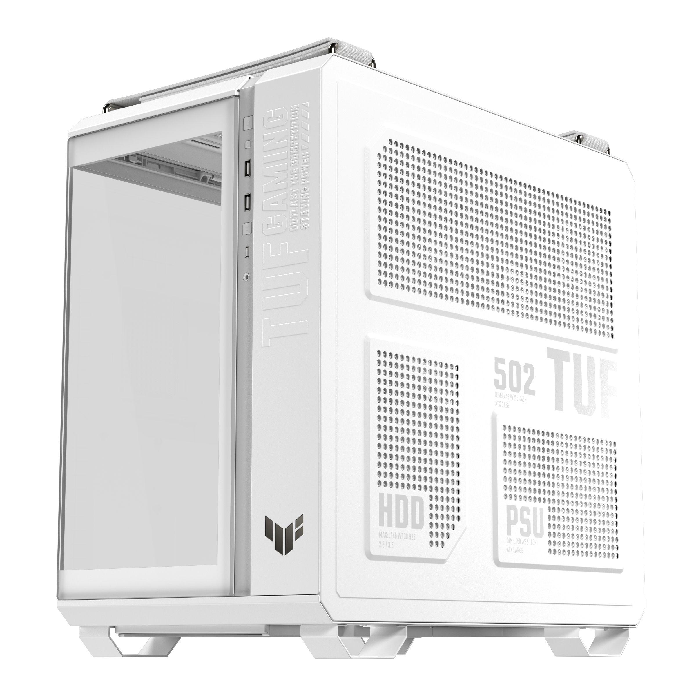 Caixa PC ASUS TUF Gaming GT502 Horizon TG ARGB (ATX, micro-ATX, Mini-ITX - Midi Tower - micro-ATX, Mini-ITX, ATX - Branco), miniatura 11