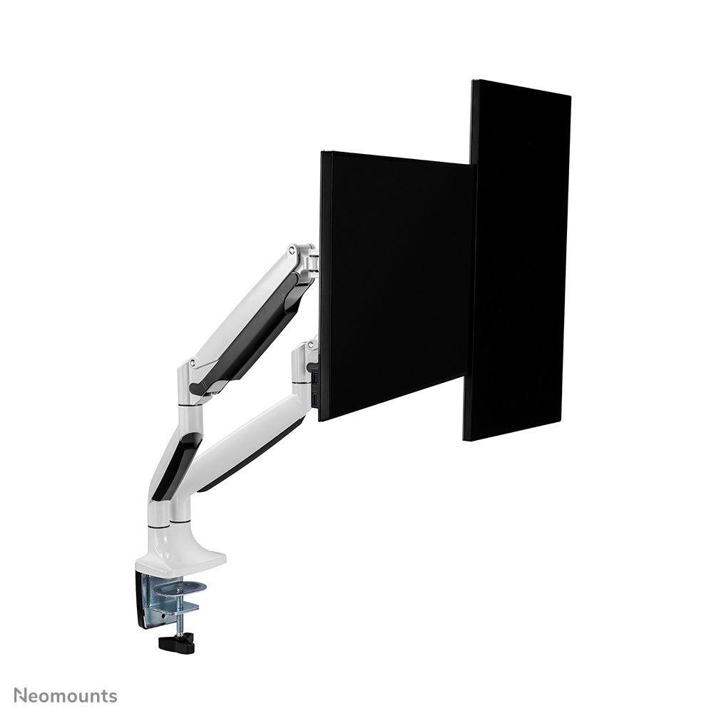 Suporte de Secretária para 2 Monitores NEOMOUNTS NM-D750DWHITE (81,3 cm - Branco), miniatura 4