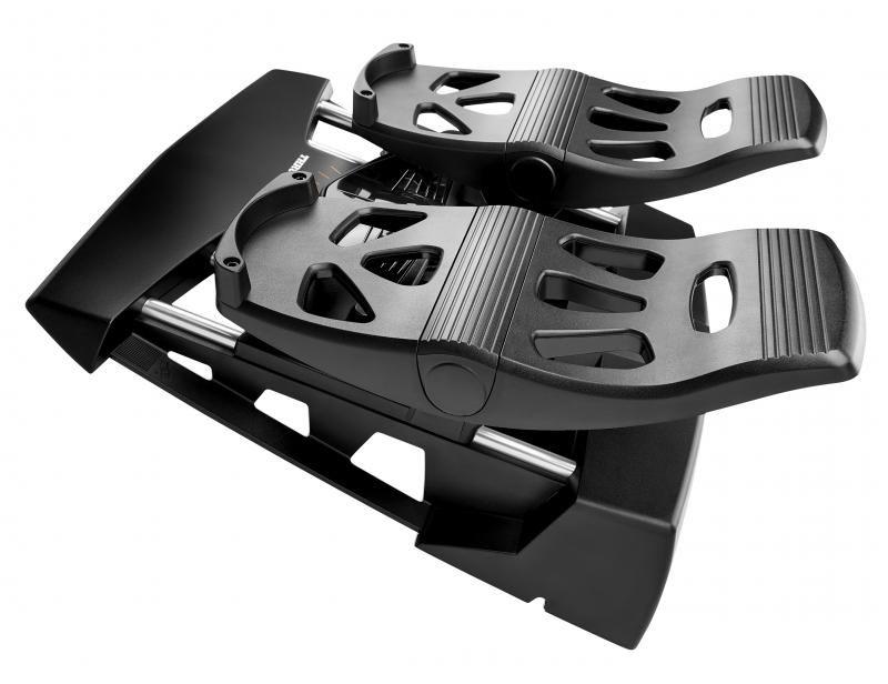 Pedais de Simulação THRUSTMASTER T.Flight Rudder Pedals TFRP (PlayStation/Xbox - Telefone - Com fios - Preto) — miniatura 4