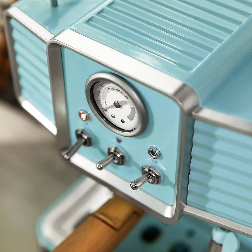 Máquina de Café Expresso CECOTEC Power Espresso 20 Tradizionale (Café moído - 1350 W - 20 bar - Azul-claro) — miniatura 3