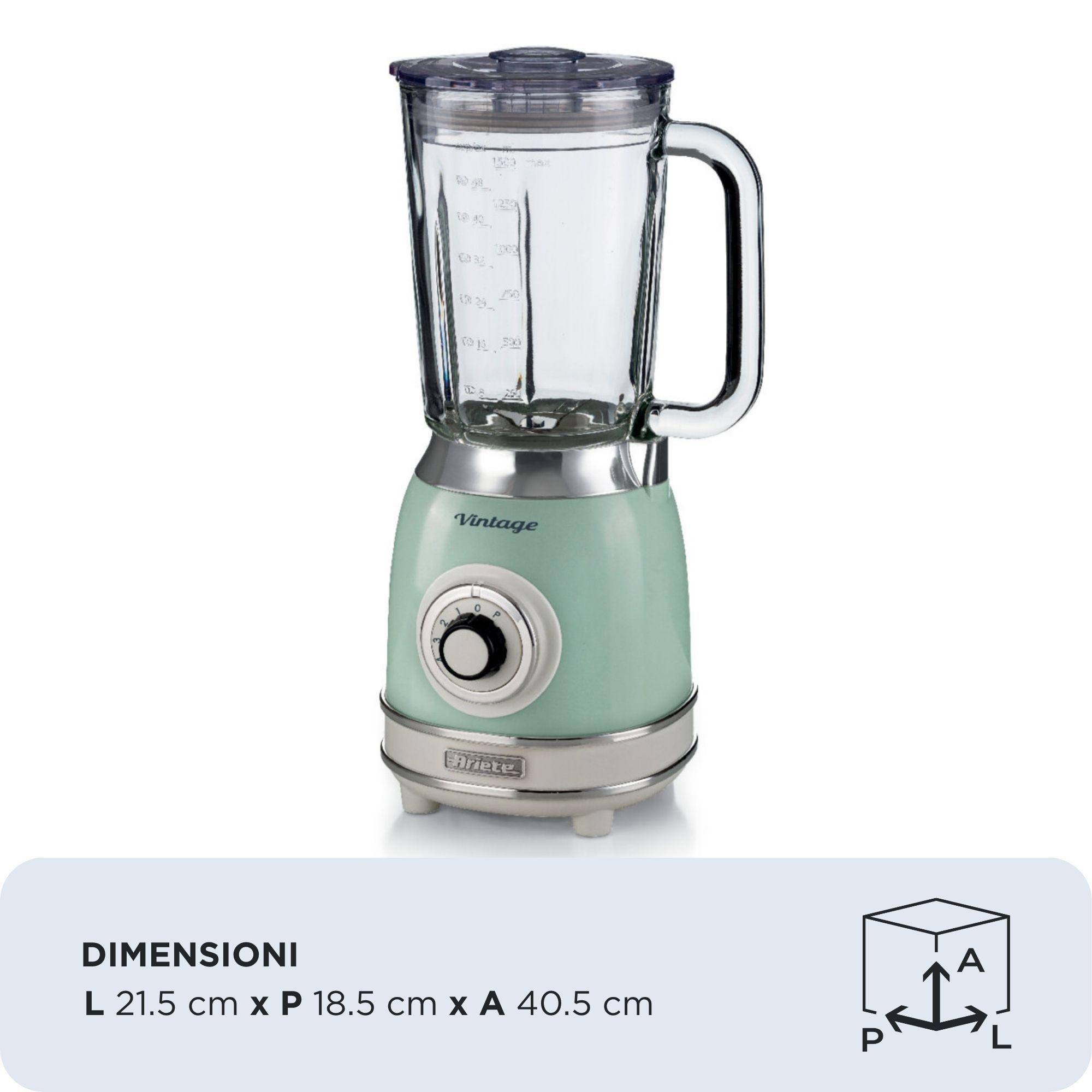 Liquidificadora ARIETE 0583/04 (Liquidificador - 1000 W - 1,5 l - Verde) — miniatura 2