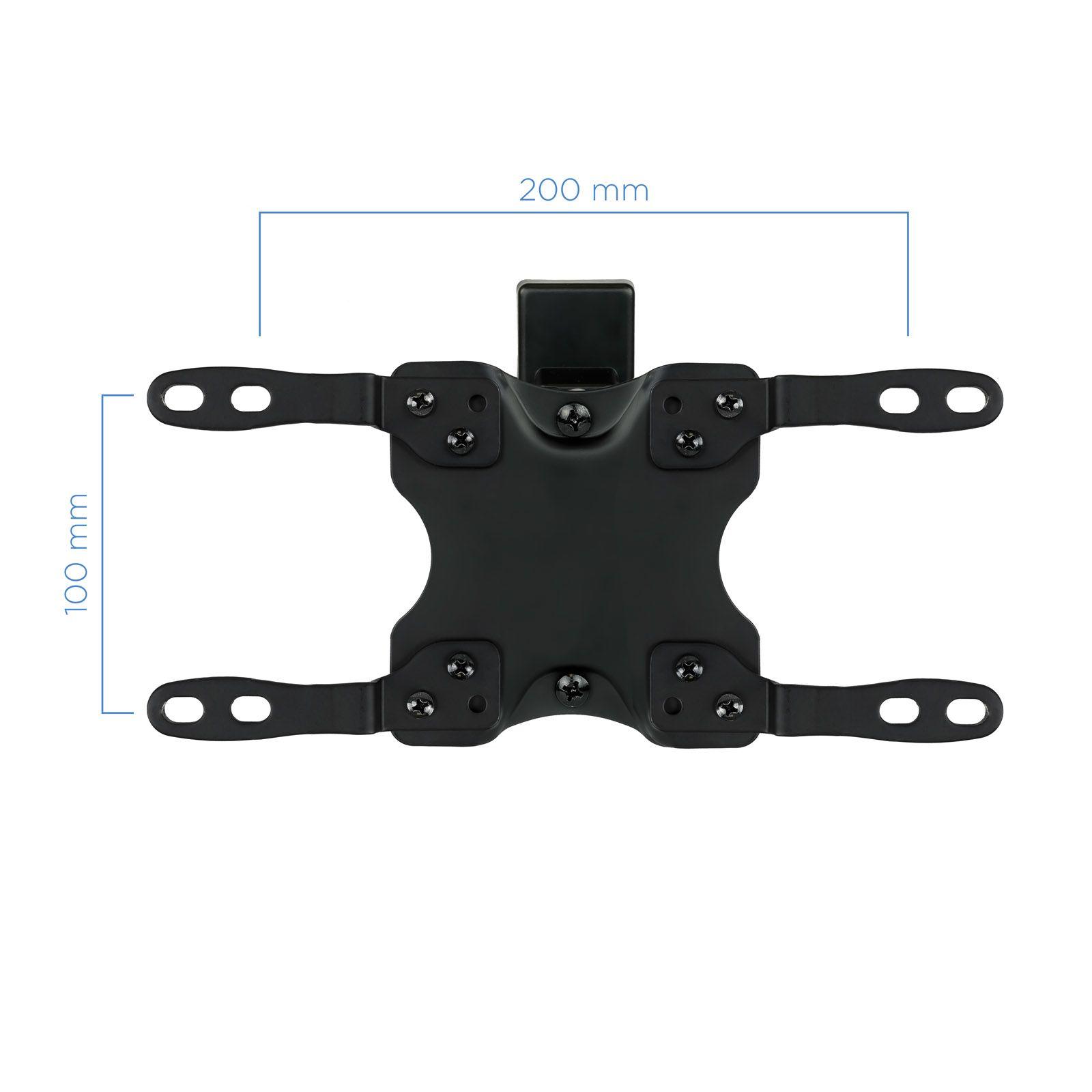 Suporte de Parede para TV TOOQ LP2042TNL-B (200 x 200 mm - 75 x 75 mm - 106,7 cm - Preto), miniatura 4