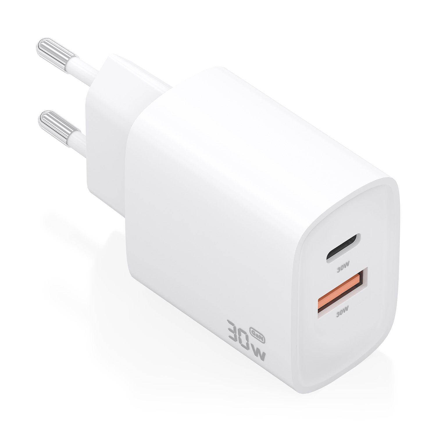 Carregador de Parede AISENS A110-0952 (30 W - Branco)