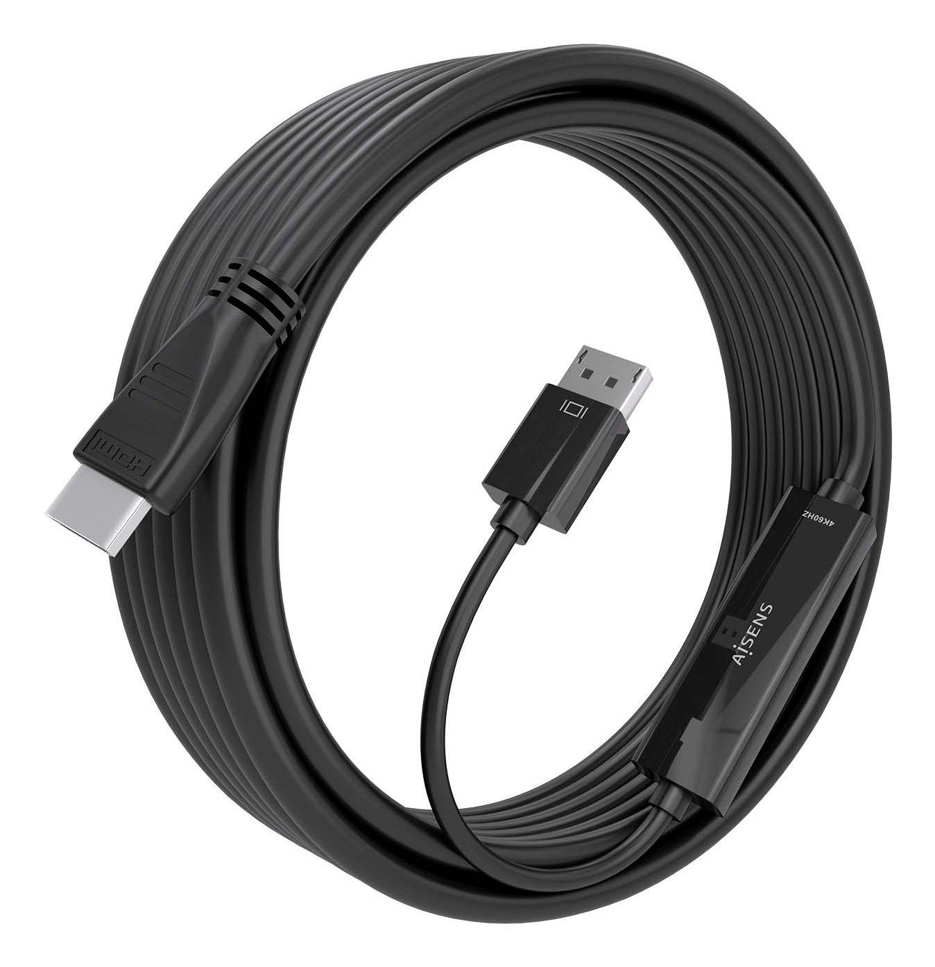 Cabo Conversor AISENS A125-0896 (5 m - HDMI Type A - Preto), miniatura 2