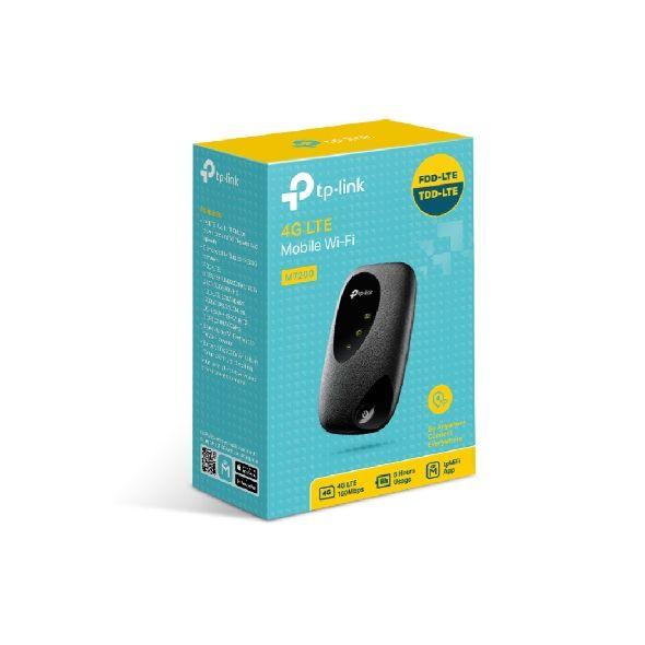 Router Portátil 4G TP-LINK M7200 (Wi-Fi 4 - 300 Mbit/s - Single-band - Preto) — miniatura 4