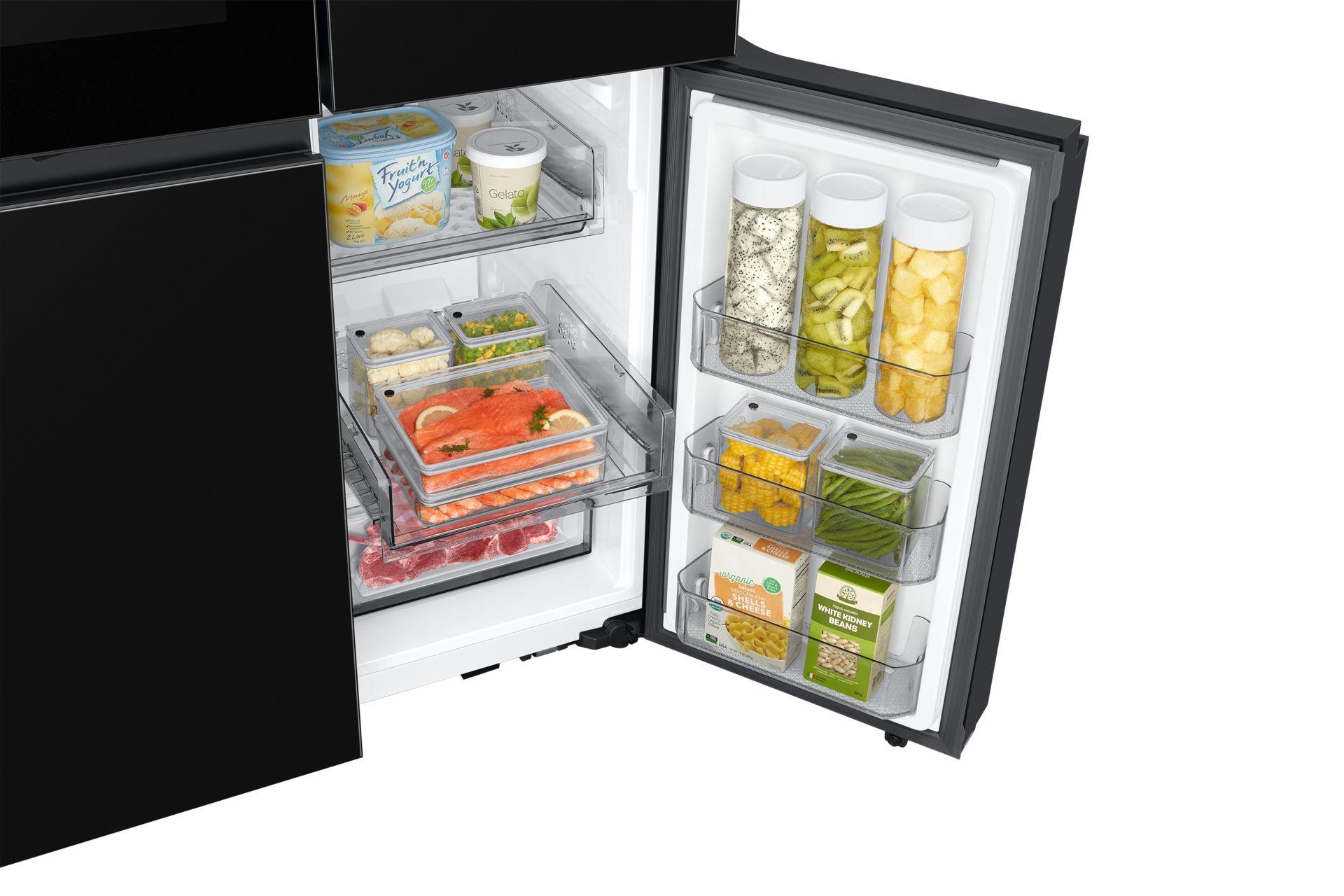 Frigorífico Americano Independente SAMSUNG RF65DB970E22EF (645 L - 185,3x91,2x73,1 cm - 91 cm - Preto), miniatura 7